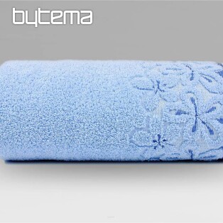 Luksusowy ręcznik i ręcznik kąpielowy BELLA jasnoniebieski