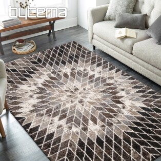 Kawałek dywanu PANAMERO 10 trójkątów brązowy