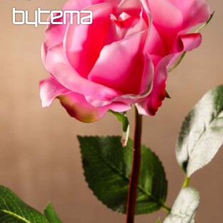 Jasnoróżowa róża 67 cm