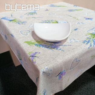 Obrus - LAWENDA w kolorze niebieskim