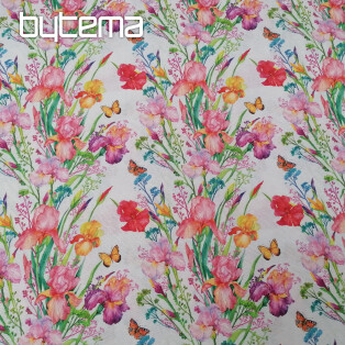 Tkanina dekoracyjna SUMMER FLOWERS II