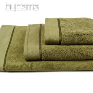 Ręcznik i ręcznik kąpielowy MICRO ciemnozielony