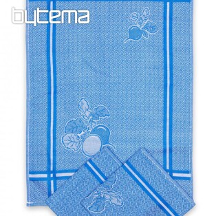 Ręczniki Rzodkiewka niebieskie 50x70cm 3szt