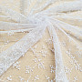 Luksusowa haftowana firana TINY WHITE Twig