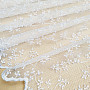Luksusowa haftowana firana TINY WHITE Twig