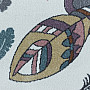 Luksusowy dywanik dziecięcy FUNNY indyjski fioletowy
