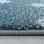 Luksusowy dywanik dziecięcy FUNNY niebieski pingwin