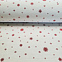 Tkanina gobelinowa SOFT FLAKE RED