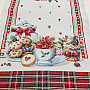 Obrus i szalik gobelinowy CHRISTMAS CANDY