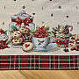 Obrus i szalik gobelinowy CHRISTMAS CANDY
