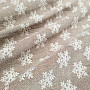 Luksusowa tkanina dekoracyjna FLAKES BEIGE