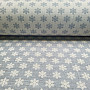 Luksusowa tkanina dekoracyjna FLAKES GREY
