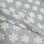 Luksusowa tkanina dekoracyjna FLAKES GREY