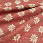 Luksusowa tkanina dekoracyjna DAISY RED