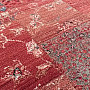 Luksusowy bieżnik wełniany ROYAL PATCHWORK czerwony