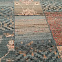 Luksusowy bieżnik wełniany ROYAL PATCHWORK zielony