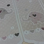 Zasłona żakardowa dziecięca ELEPHANTS II.