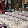 Luksusowy dywan wełniany DJOBIE PATCH czerwony