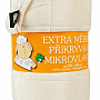 Kocyk z mikrofibry EXTRA SOFT SHEEP kremowy ścieg
