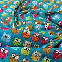 Tkanina dekoracyjna MINI OWLS 6