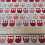 Tkanina dekoracyjna MINI OWLS 4
