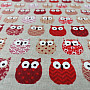 Tkanina dekoracyjna MINI OWLS 4