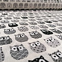 Tkanina dekoracyjna MINI OWLS 8