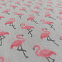 Tkanina dekoracyjna FLAMINGO gris