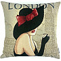 Gobelinowa poszewka na poduszkę LADY LONDON