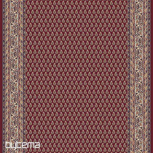 Dywan w kawałkach SOLID 03 bordowy CONES