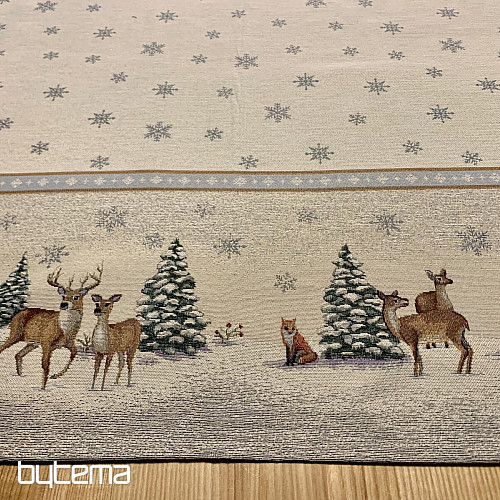 Gobelinowy obrus i szal DEER ROMANCE