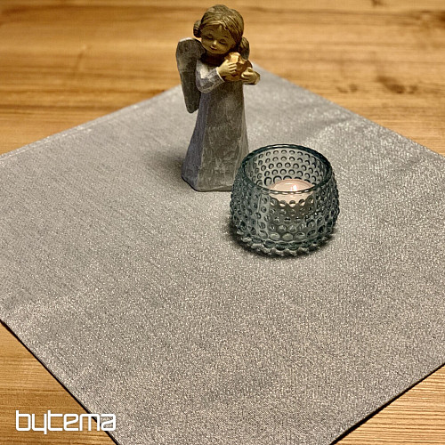 Świąteczne obrusy i szaliki FLASH SILVER szare