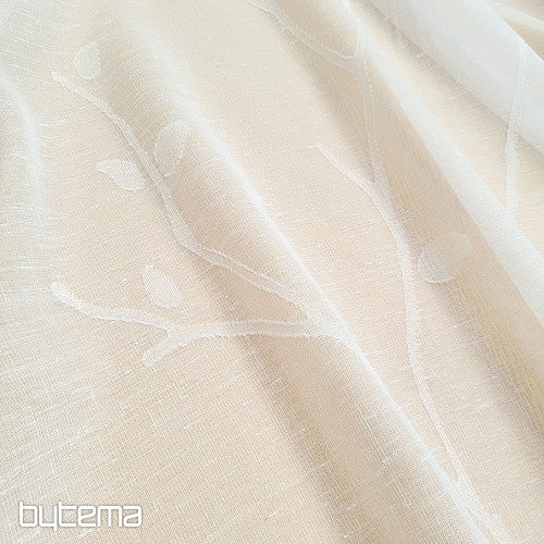 Zasłona luksusowa GERSTER 11769/295/0001 biała