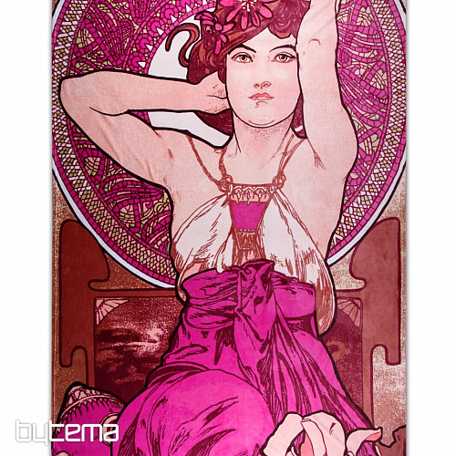 Kocyk ALFONS MUCHA z certyfikatem