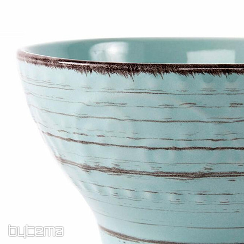 Miska BLUE RELIEF 15x7cm niebieska