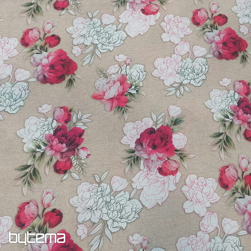 Tkanina dekoracyjna Rose Geraldine 3D