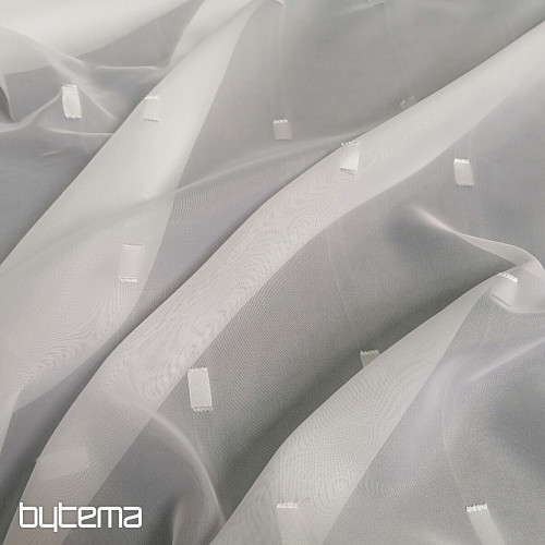 Biała kurtyna biała 611567/290/745