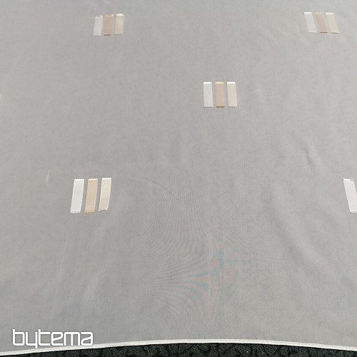 Biała kurtyna biała 36935/320