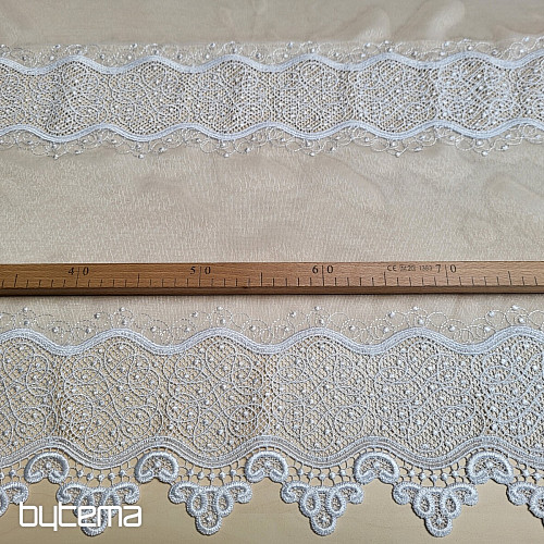 Luksusowa firana haftowana GERSTER 11786/0001