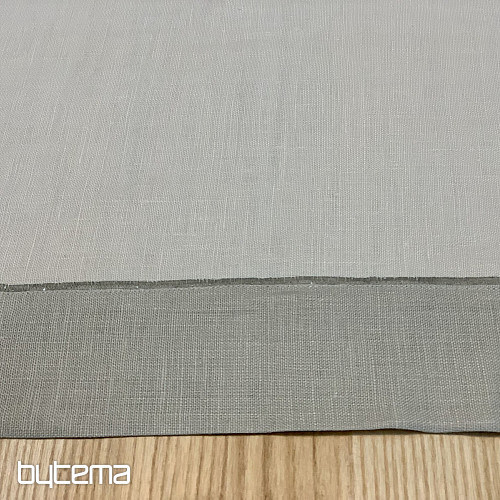 Obrus lniany - komplet 130x150 50x50