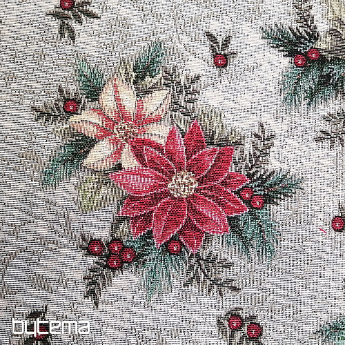 Tkanina gobelinowa ŚWIĄTECZNA RÓŻA