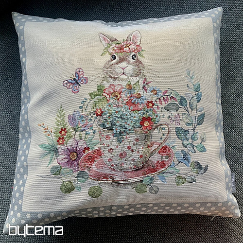 Poszewka gobelinowa BARE IN A MUG szara