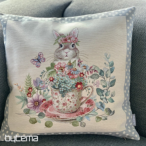 Poszewka gobelinowa BARE IN A MUG szara