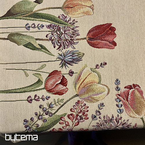 Obrus gobelinowy i szalik TULIP BORDURA
