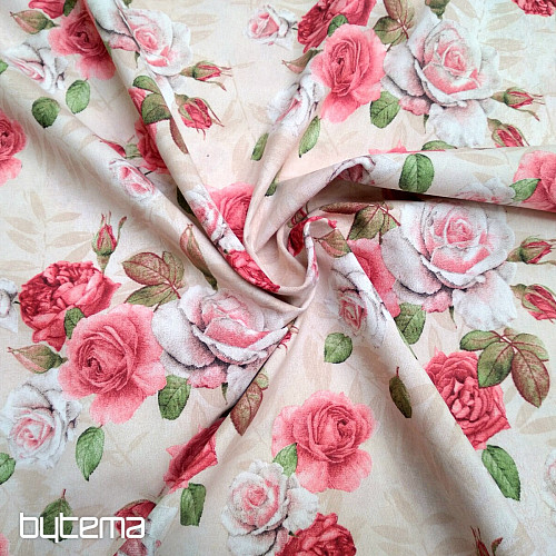 Tkanina dekoracyjna BLOOMING ROSE JULIANA