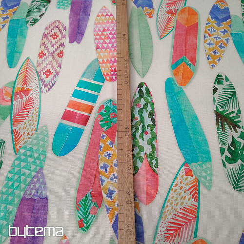 Tkanina dekoracyjna SURF TURQUOISE