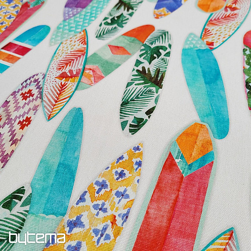 Tkanina dekoracyjna SURF TURQUOISE
