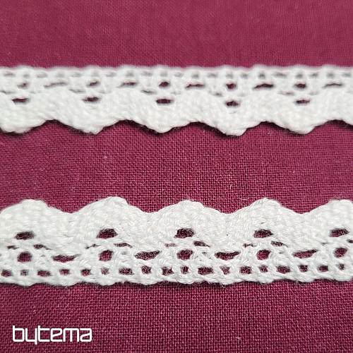 Koronka bawełniana 5420 16mm BIAŁA