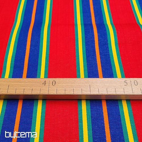 TKANINA LOUNGE LINDA CZERWONA