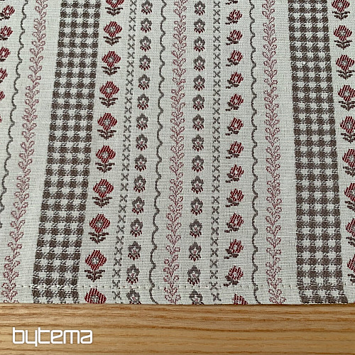 Obrus i szal TOSCANA VALERY RIGA BORDON PASEK